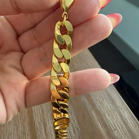 Dior Gold Chain Bracelet - Picture 6 of 9
